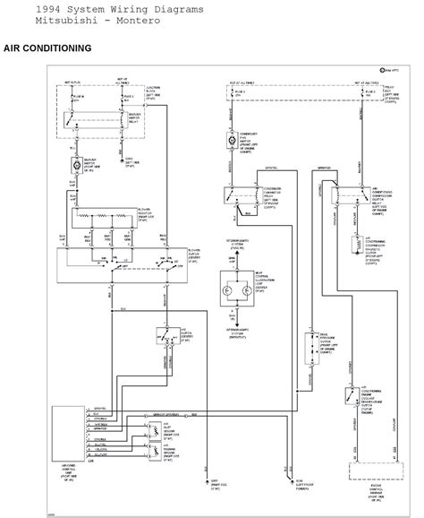 1999 mitsubishi montero wiring diagram 